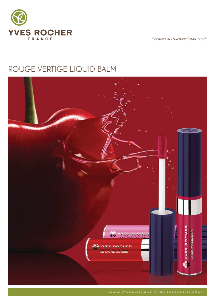 Rouge Vertige Liquid Balm produktinformation