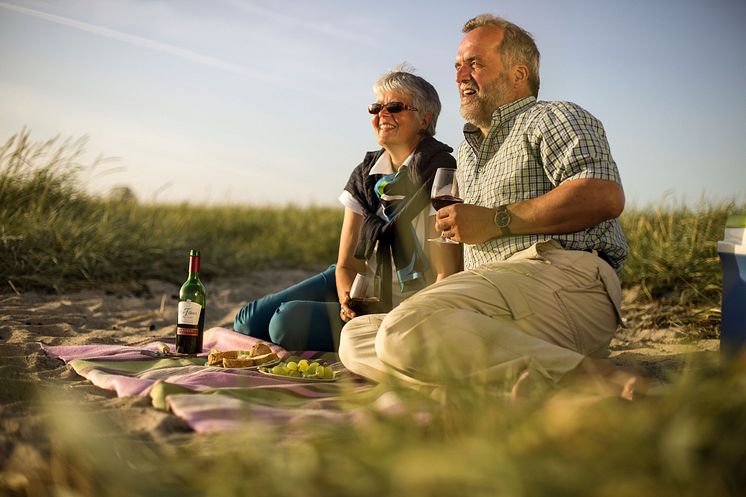 Picknick am Strand