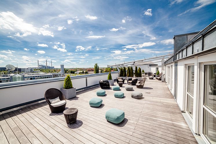 Dachterrasse in München - Kebony Deck