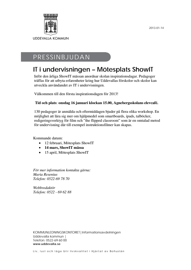 IT i undervisningen – Mötesplats ShowIT