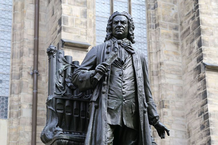 Bach-Denkmal vor der Thomaskirche