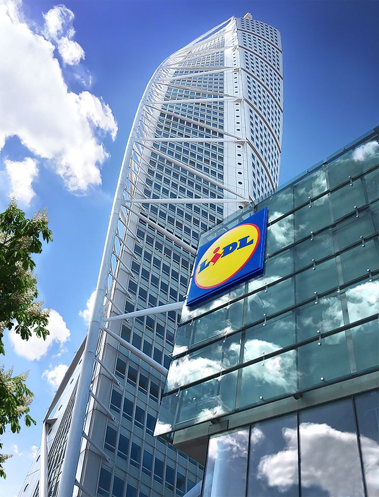 Lidl till Turning Torso Gallery