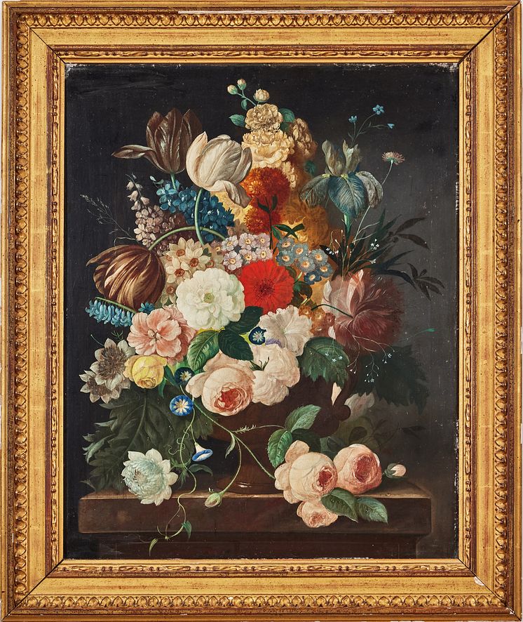 Blomsterstilleben av Jan van Huysum