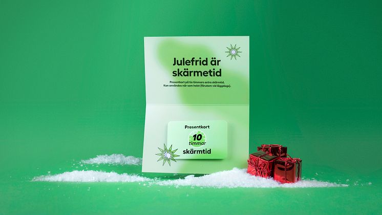 Julefrid är skärmetid