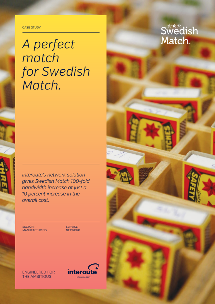 The Swedish Match Case Study