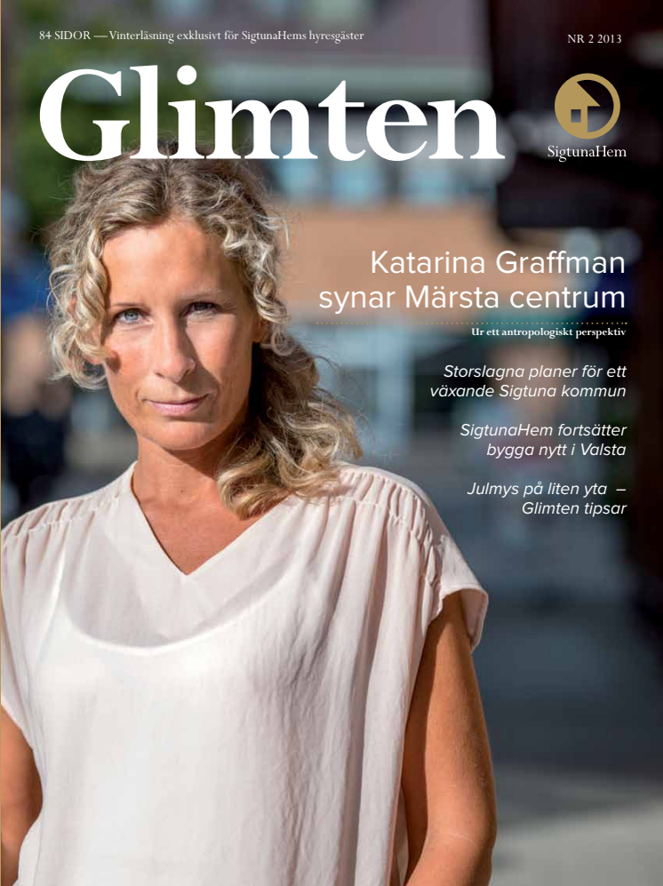 Glimten - Katarina Graffman synar Märsta centrum ur ett antropologiskt perspektiv