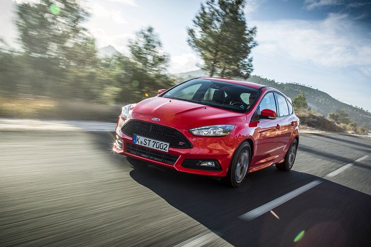 Nye Ford Focus ST - nå også i dieselversjon