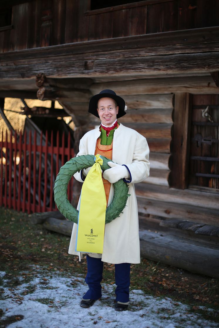 Gustav Johnsson Vasaloppets kransmas 2024