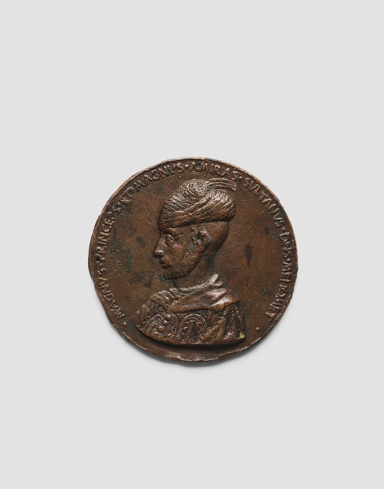 The Magnus Princeps Relief: A unique and early bronze portrait medallion of the Ottoman Sultan Mehmed II, the Conqueror (Reg. 1444-1446 and 1451-1481) Italy, circa 1450. Estimate: £1,500,000-2,000,000