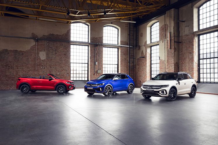 T-Roc Cabriolet, T-Roc R og T-Roc R-Line 2021