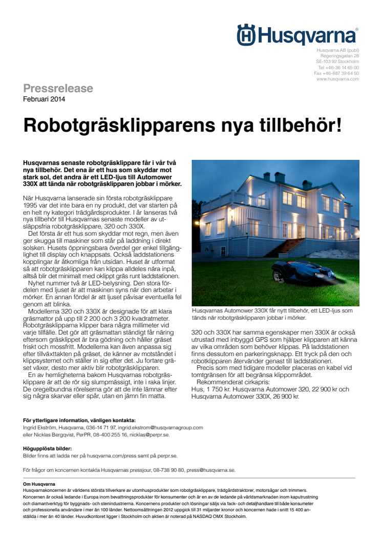 Robotgräsklipparens nya tillbehör!