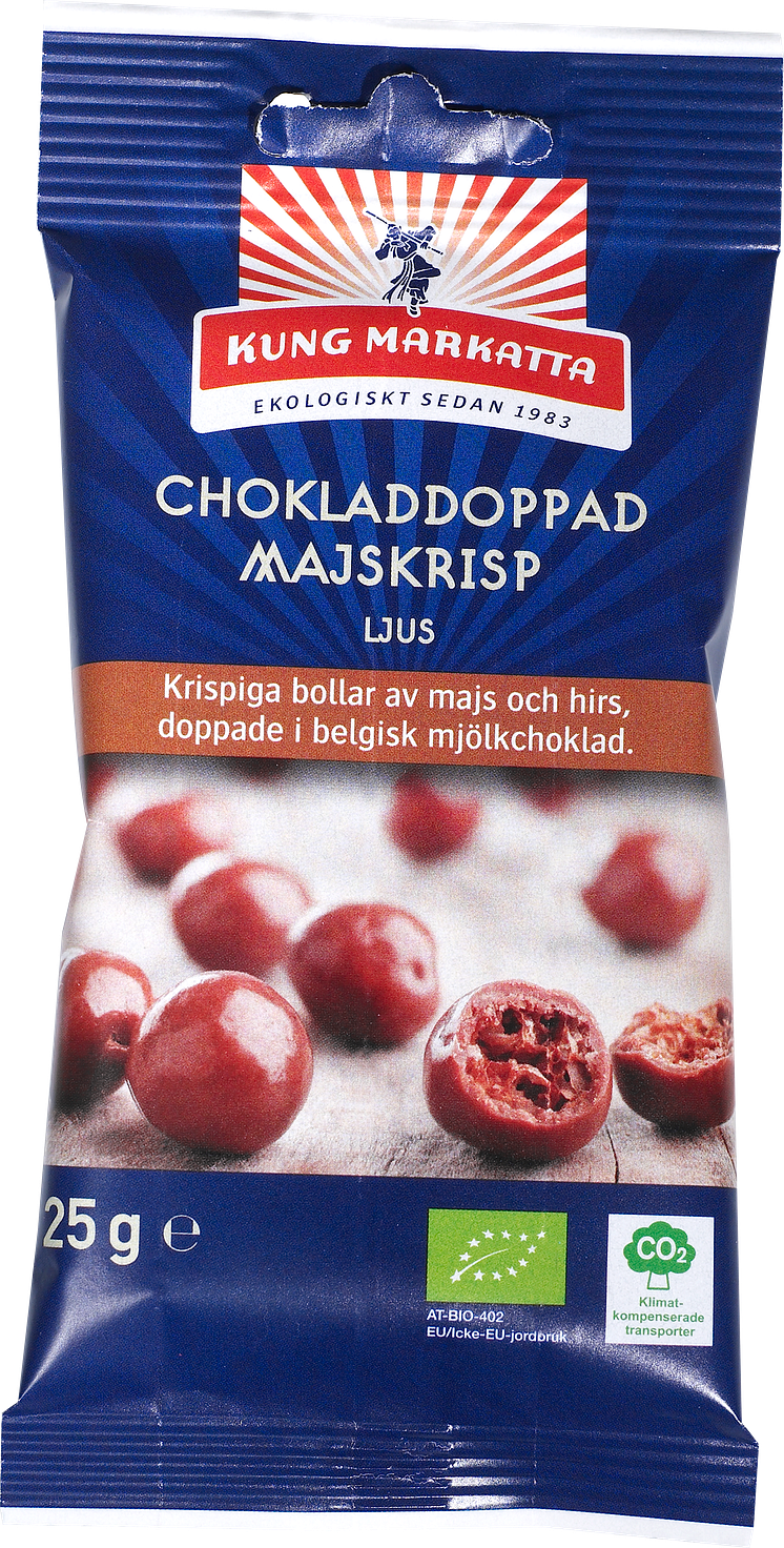 Chokladdoppad majskrisp 