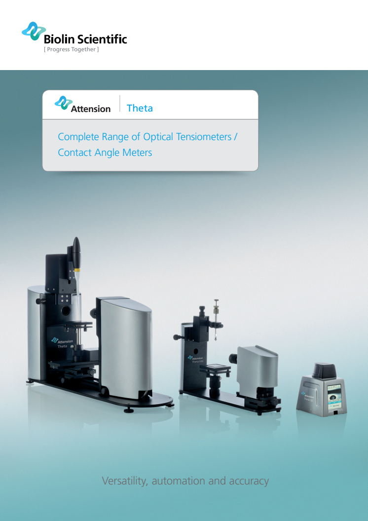 Attension Theta Optical Tensiometers