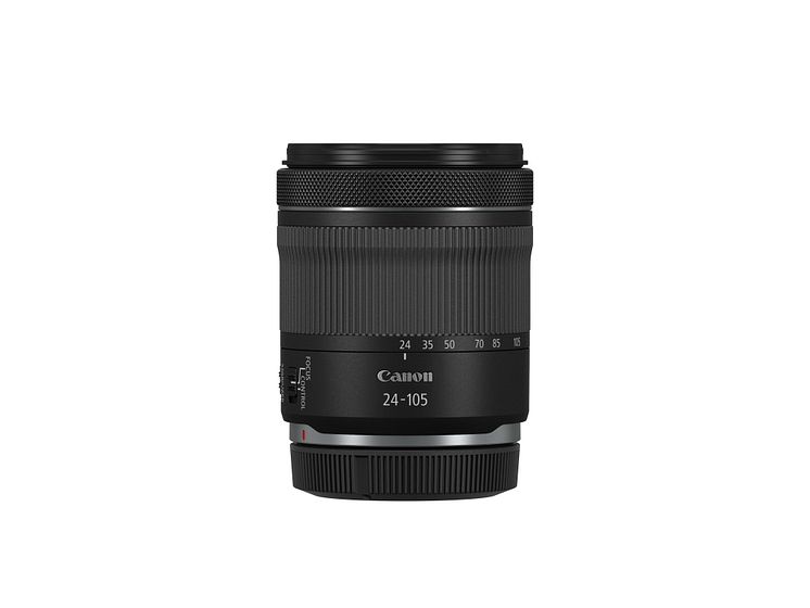 RF 24-105mm F4-7.1 IS STM Side with cap