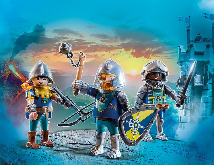 3er Set Novelmore Ritter (70671) von PLAYMOBIL