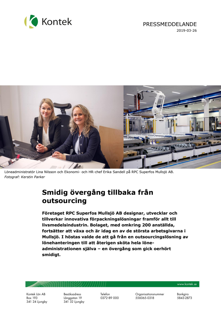 Smidig övergång tillbaka från outsourcing