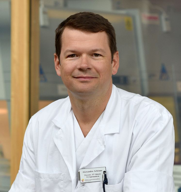 Alexandru Schiopu, docent och kardiolog vid Skånes universitetssjukhus