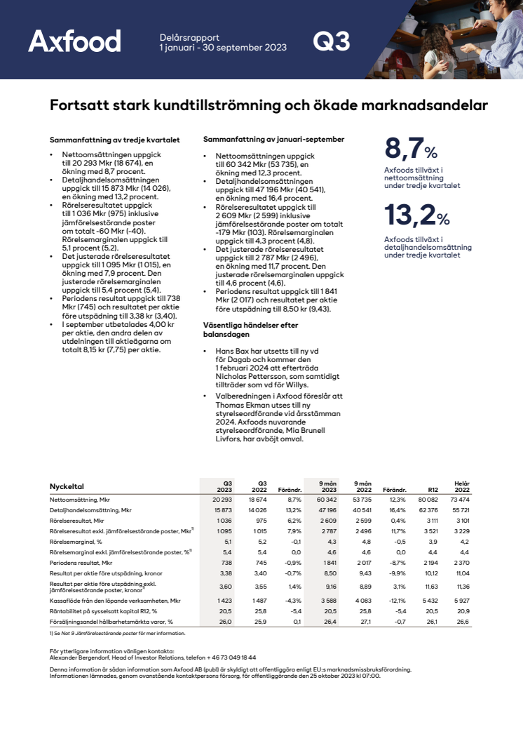 Axfood delårsrapport Q3 2023.pdf