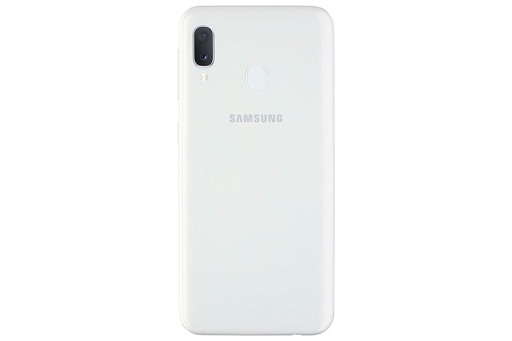 Galaxy A20e_white_back