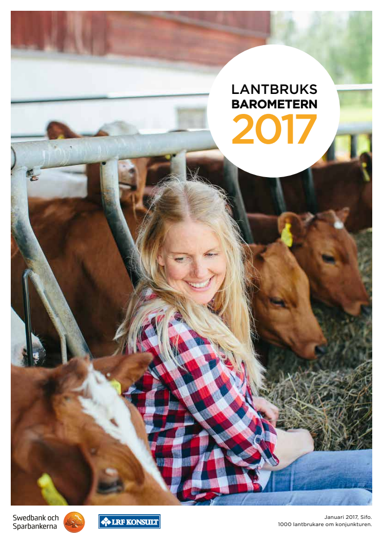 Lantbruksbarometern våren 2017