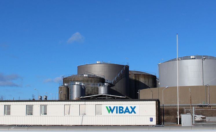 Wibax terminal i Skelleftehamn