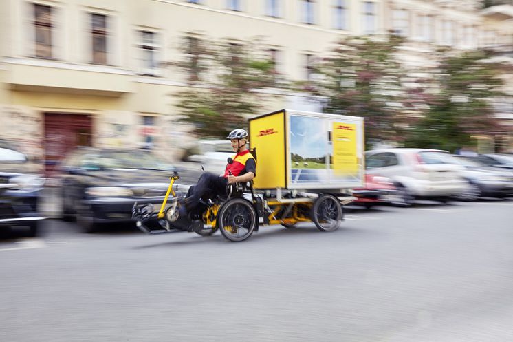 DHL Cykelkurer