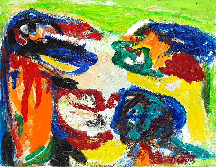 Asger Jorn: "Déserteurs du désert". Hammerslag: 420.000 kr.