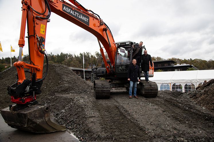 Byggstart Mölnlycke Fabriker