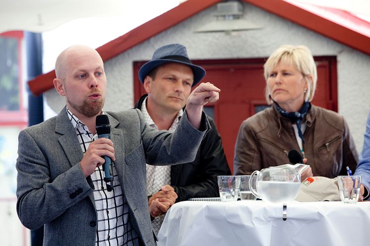 Svenskt Kött i Almedalen 2013: "Utan kossan stannar Sverige!"