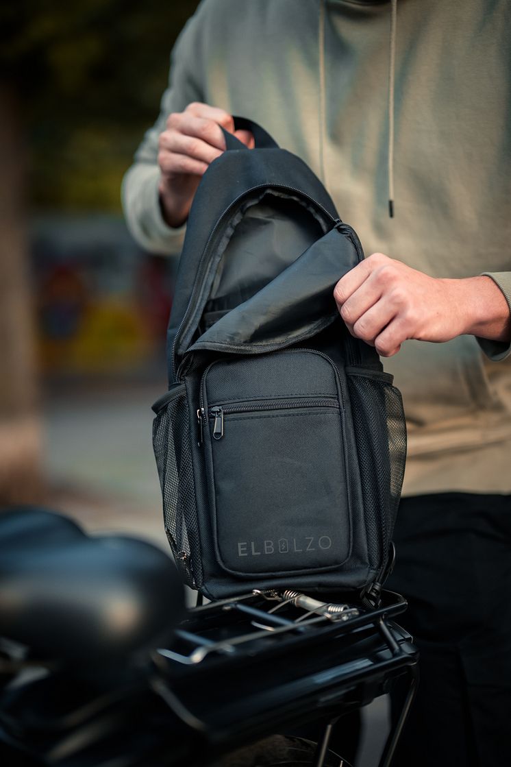 Veske til elsykkelbatteri ELBOLZO
