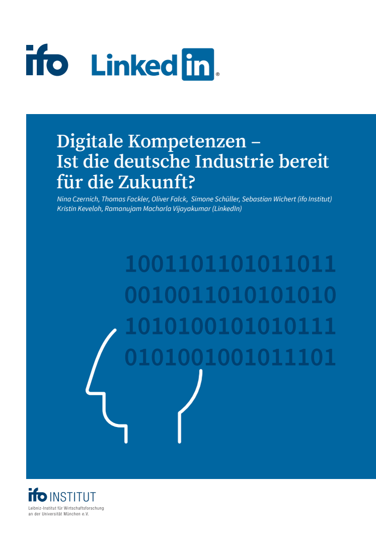 LinkedIn: ifo Studie Digitalkompetenzen in der Industrie