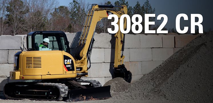 Cat 308E2 CR minigävare