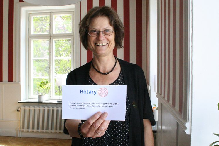 Många vinnare när Rotary satte Lindesberg i rörelse