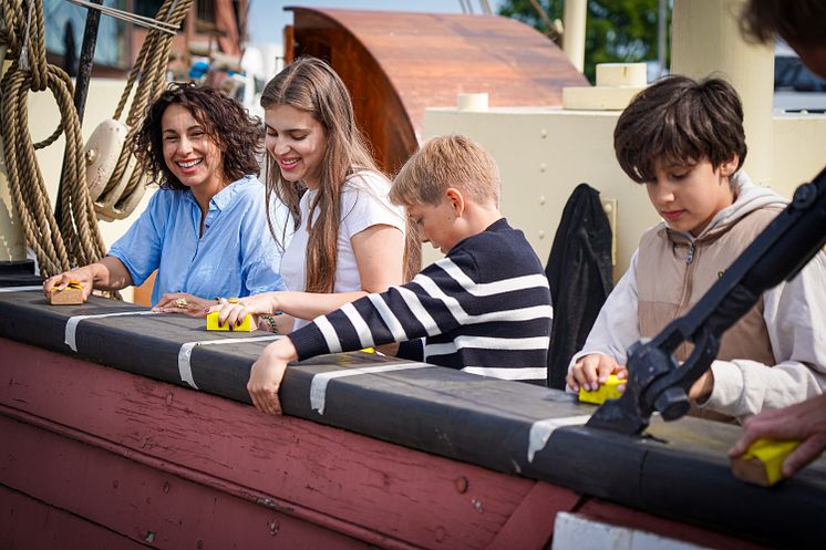 Copenpay og sommerferie på MS Museet for Søfart. Sæt historien i stand og få 50% rabat på entreen til museet. 