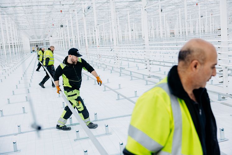 Greenhouse installations WA3RM Frövi