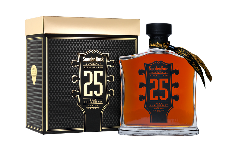 Sweden Rock 25-year anniversary extra old rum