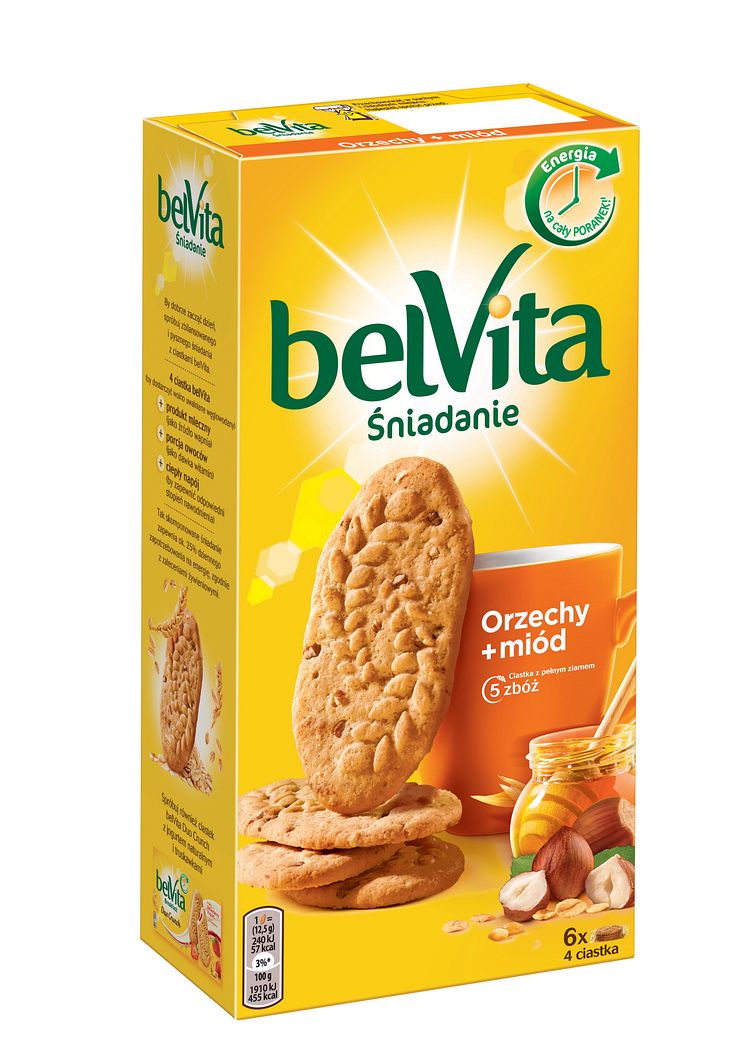 belVita Orzechy i Miód 300g