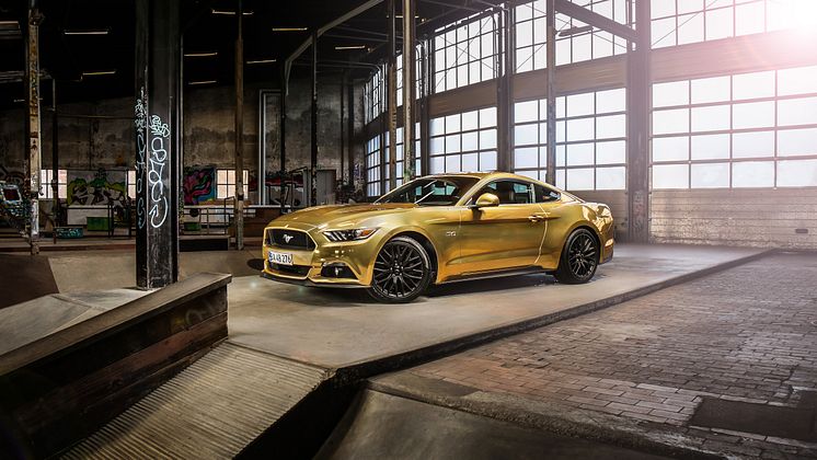 Gylden Ford Mustang