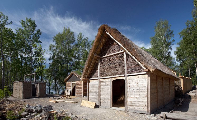 Pressbild - Birka - Husrekonstruktion 2