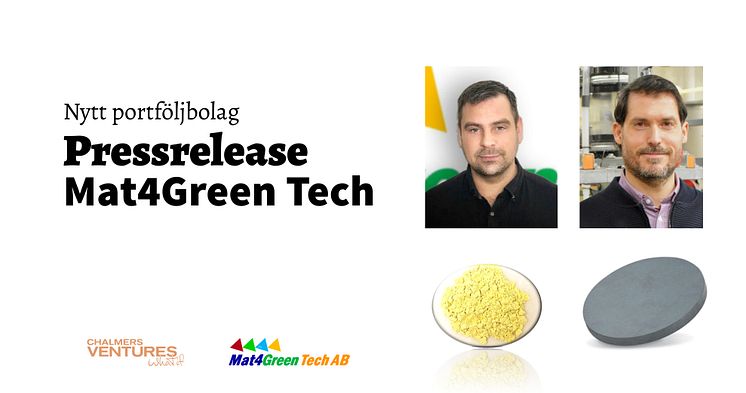 Mat4green tech Chalmers Ventures