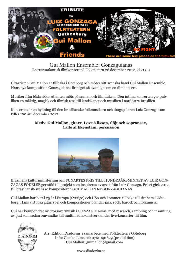Gui Mallon Ensemble: Gonzaguianas