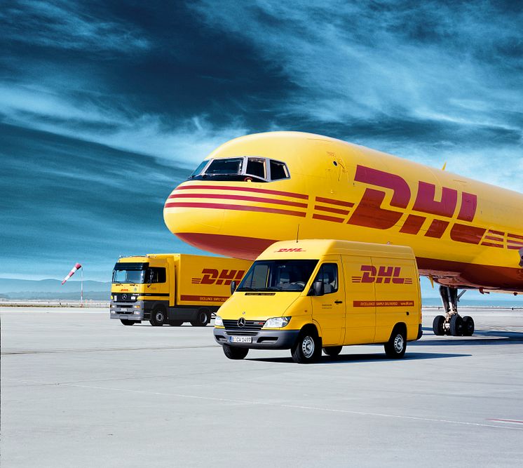 DHL er en del af verdens førende logistikkoncern, Deutsche Post DHL 