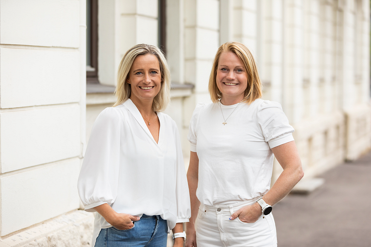 Ulrika Hyll och Lina Ahlgren Forsen Halmstad