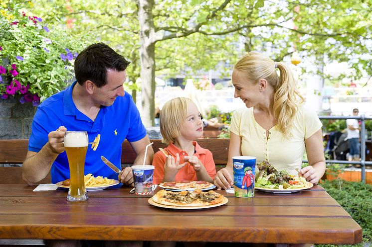 Biergarten im PLAYMOBIL-FunPark