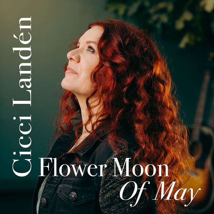 Omslag - Cicci Landén "Flower Moon Of May"