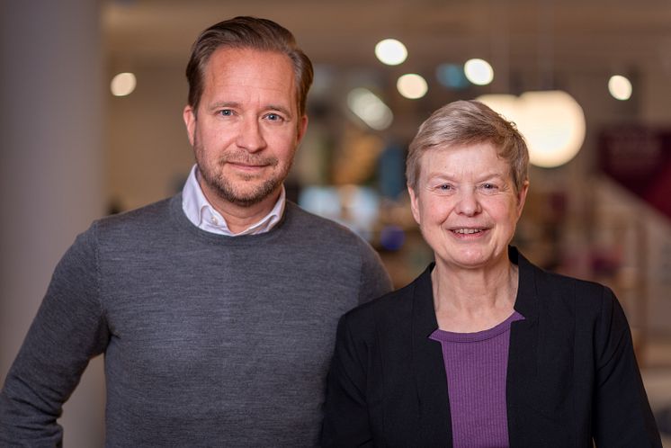 Hans Bax Dagab och Åsa Domeij Axfood foto Elin Andersson medium res