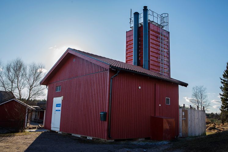 Solör Bionenergis fjärrvärmeanläggning i Gåvsta, Uppsala kommun