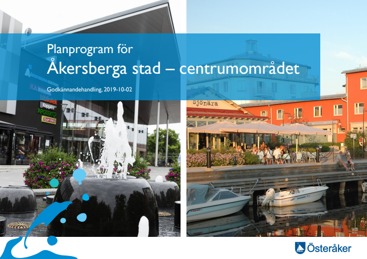 Planprogram för Åkersberga stad – centrumområdet