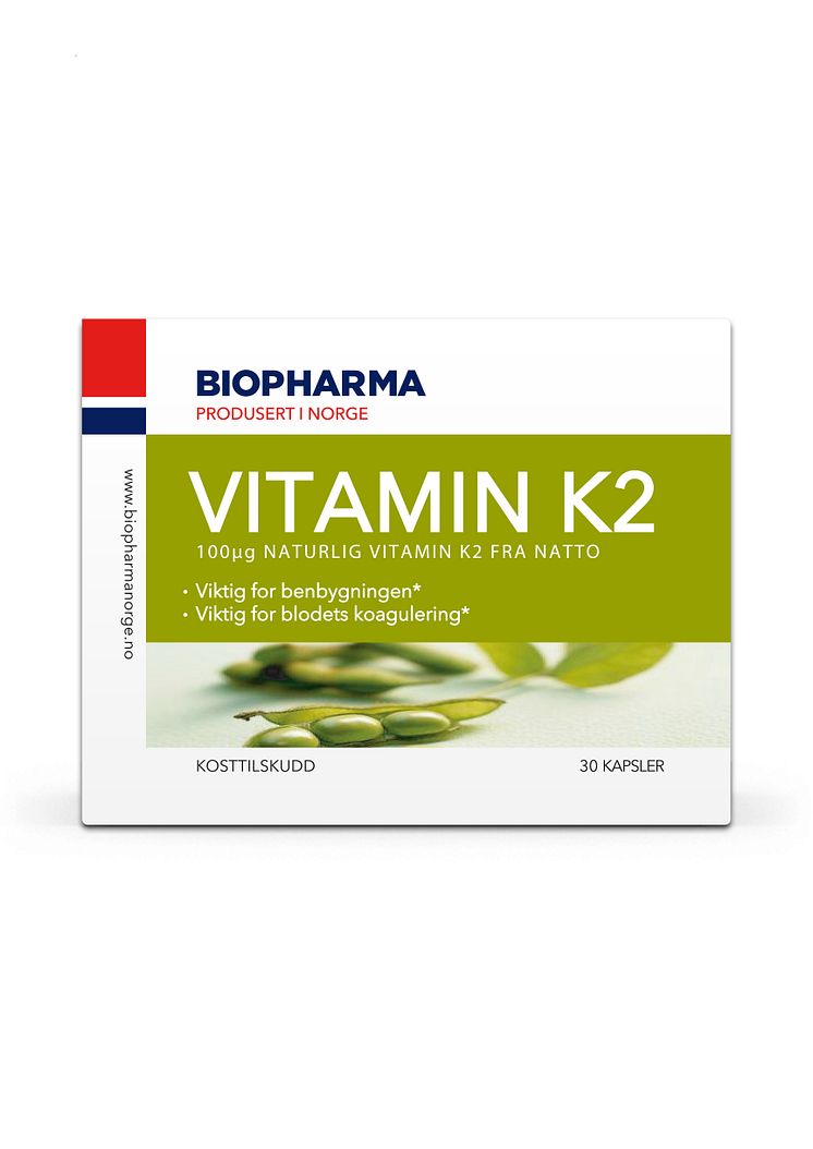 Vitamin K2 fra Biopharma