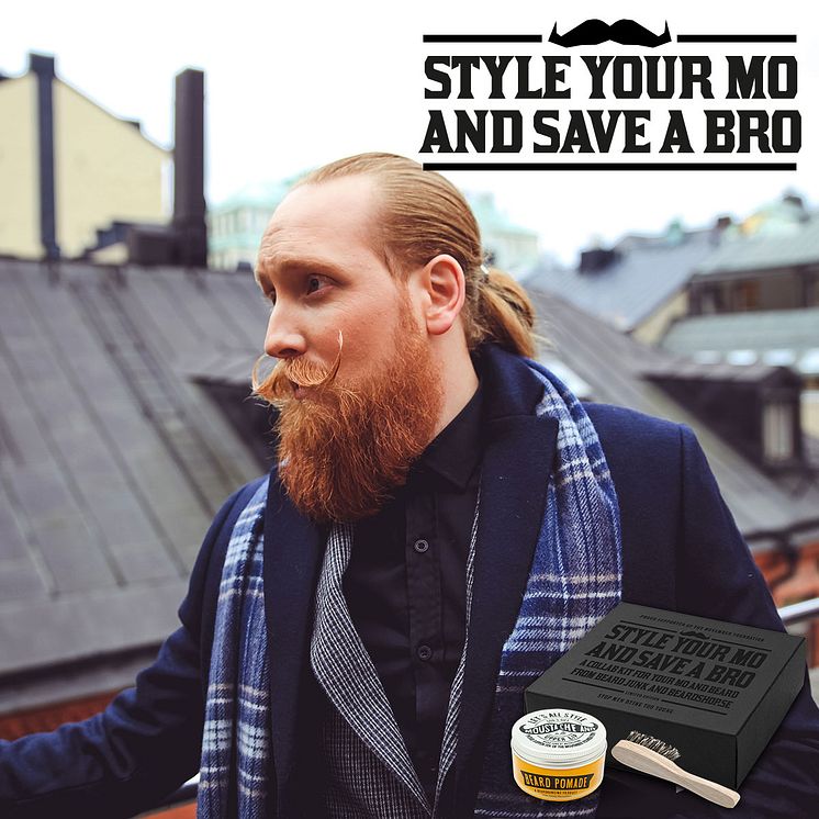 Style your mo and save a bro - Movember kampanj 2016